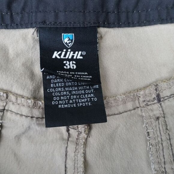 Kuhl army green shorts size 36 - Picture 7 of 8